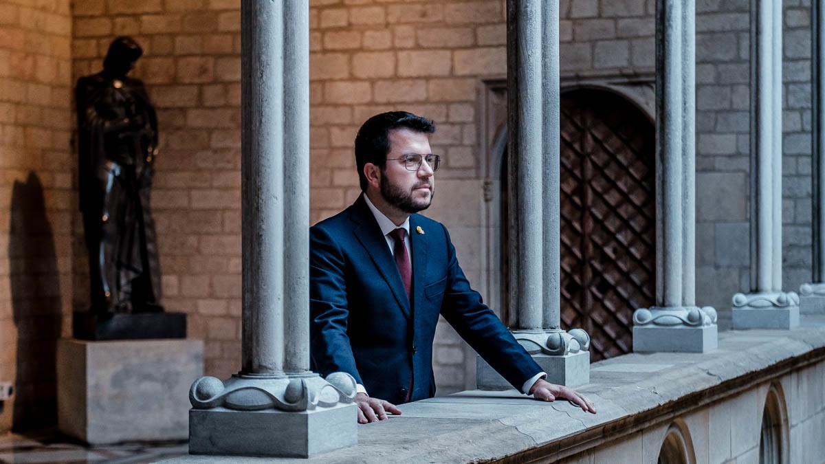 Pere Aragonès. - Adrià Costa