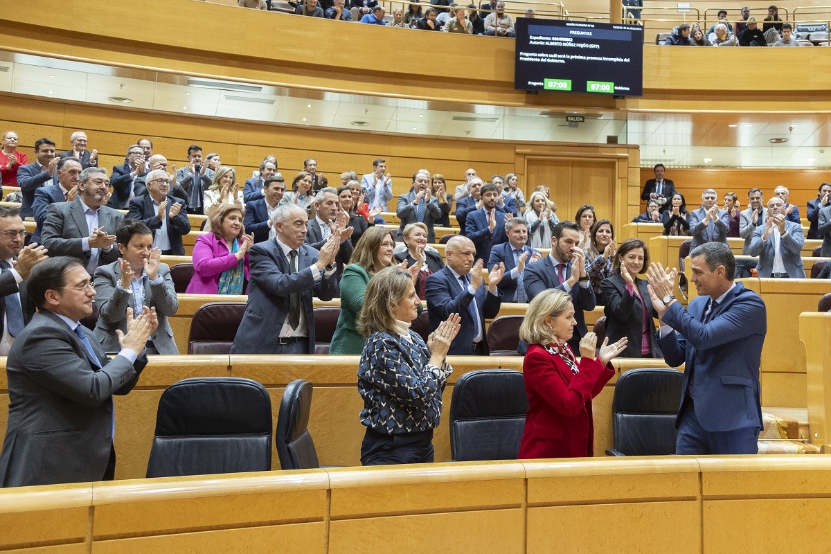 El Senat aprova definitivament la reforma del codi penal enmig de la batussa PSOE-PP