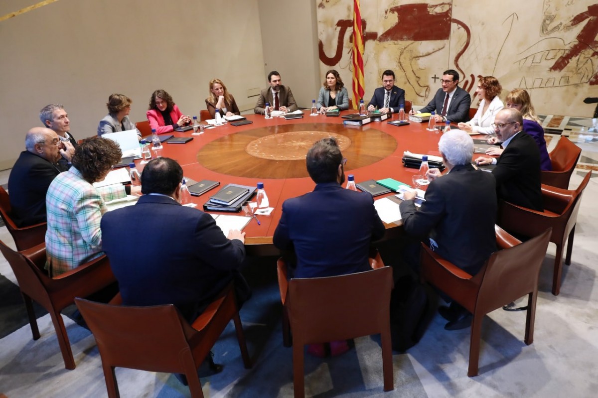 El Govern activa la pròrroga pressupostària mentre exigeix a PSC i Junts no «jugar» amb el calendari