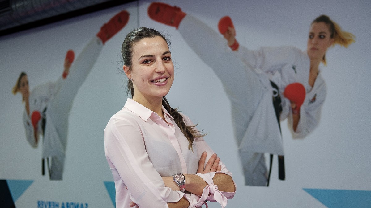 Sandra Herver fotografiada al Centre Esportiu d'Ordino. - Adrià Costa
