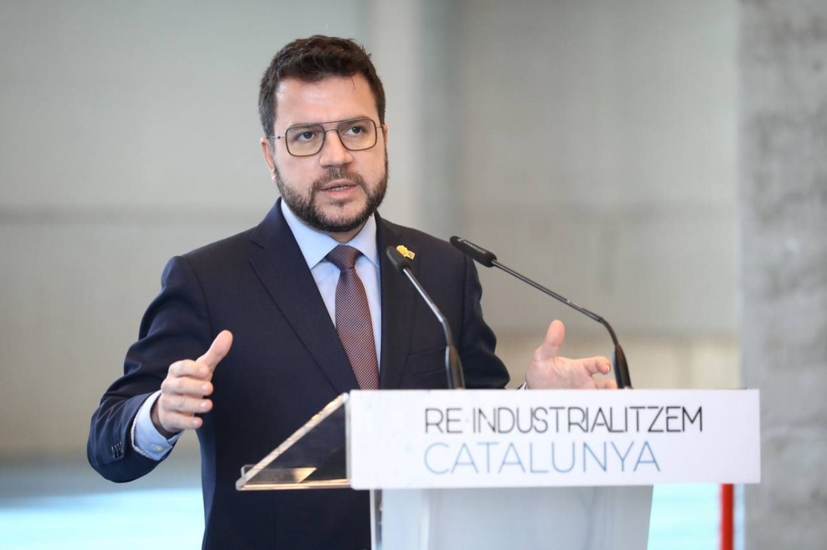 Aragonès s'obre a abordar una reforma de la Constitució per propiciar el referèndum acordat