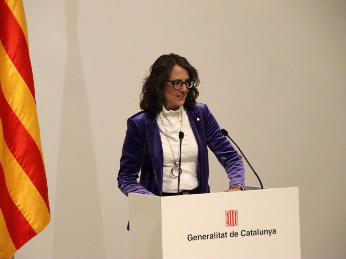 La consellera Tània Verge - ACN