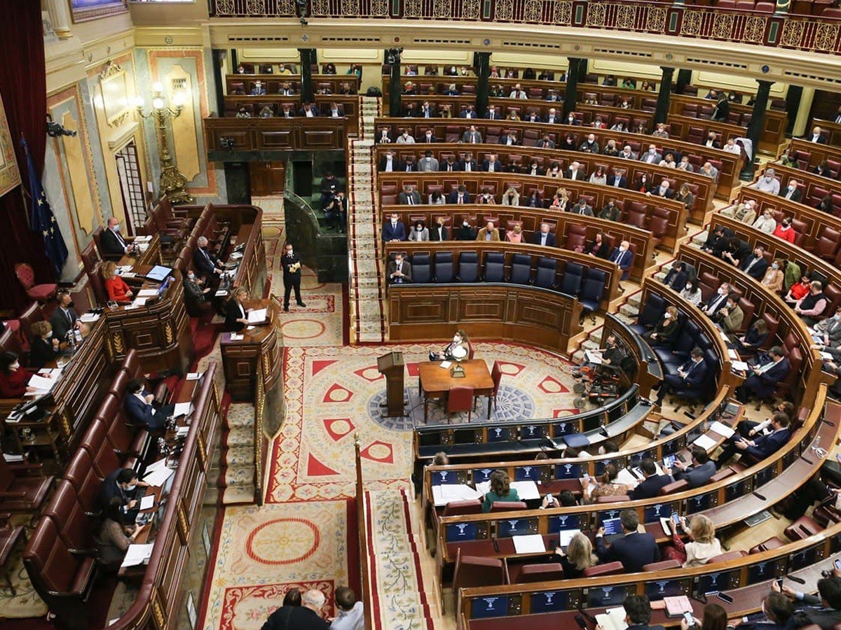 El Congrés dels Diputats, durant el debat de pressupostos. - ACN