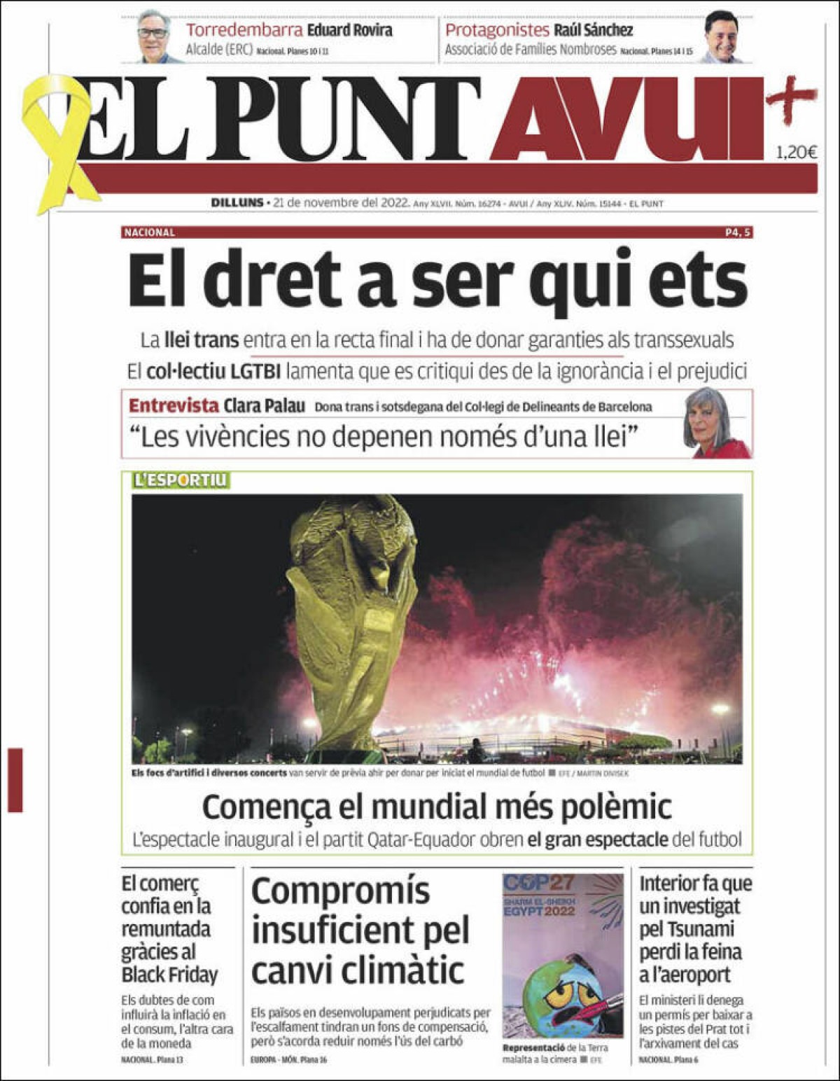 21/11/22 - El Punt Avui