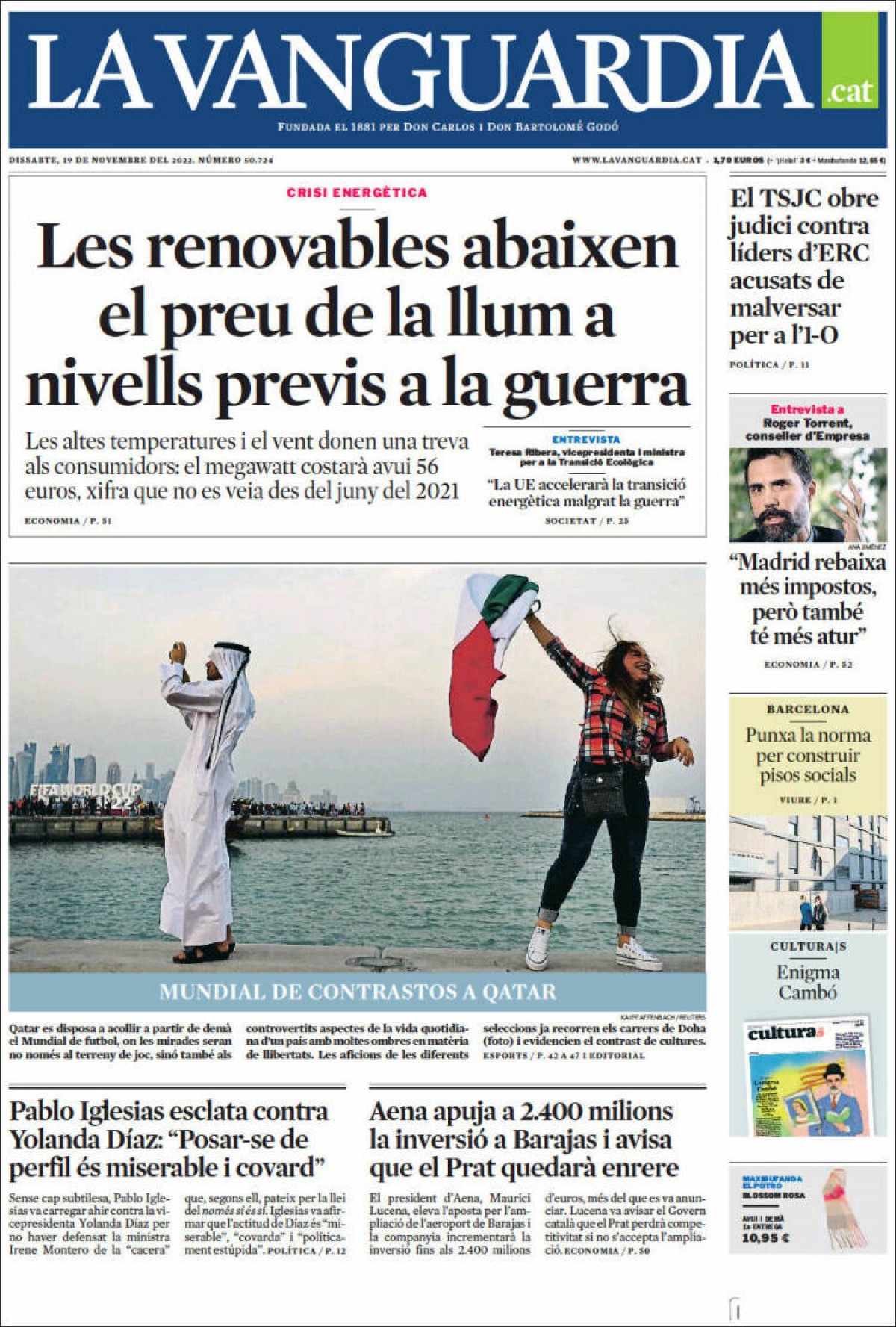 19/11/22 - La Vanguardia
