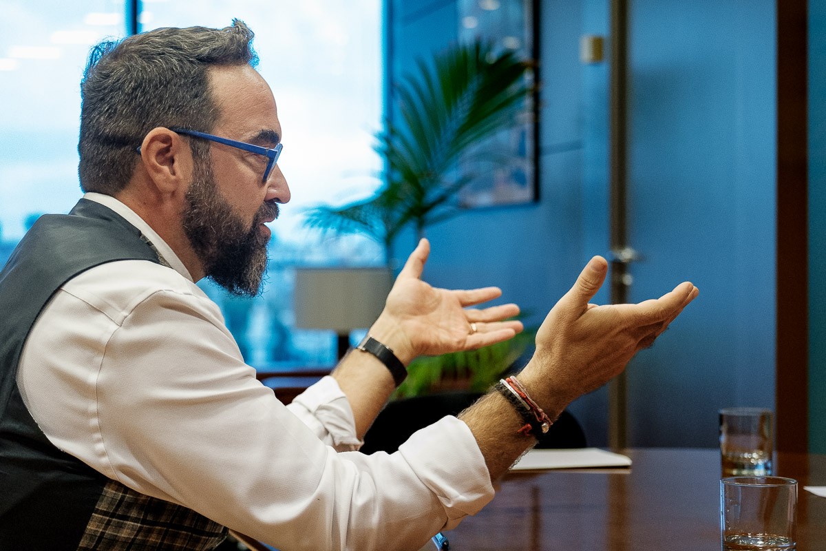 El conseller de Territori, Juli Fernàndez. - Adrià Costa