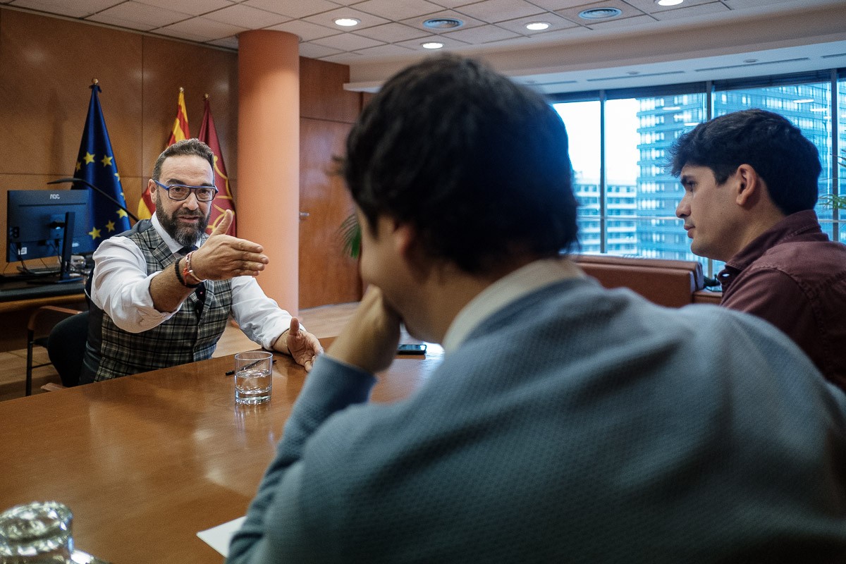 El conseller de Territori, Juli Fernàndez. - Adrià Costa