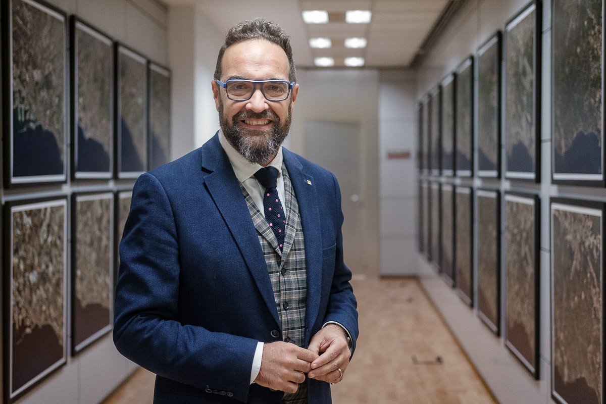 El conseller de Territori, Juli Fernàndez. - Adrià Costa