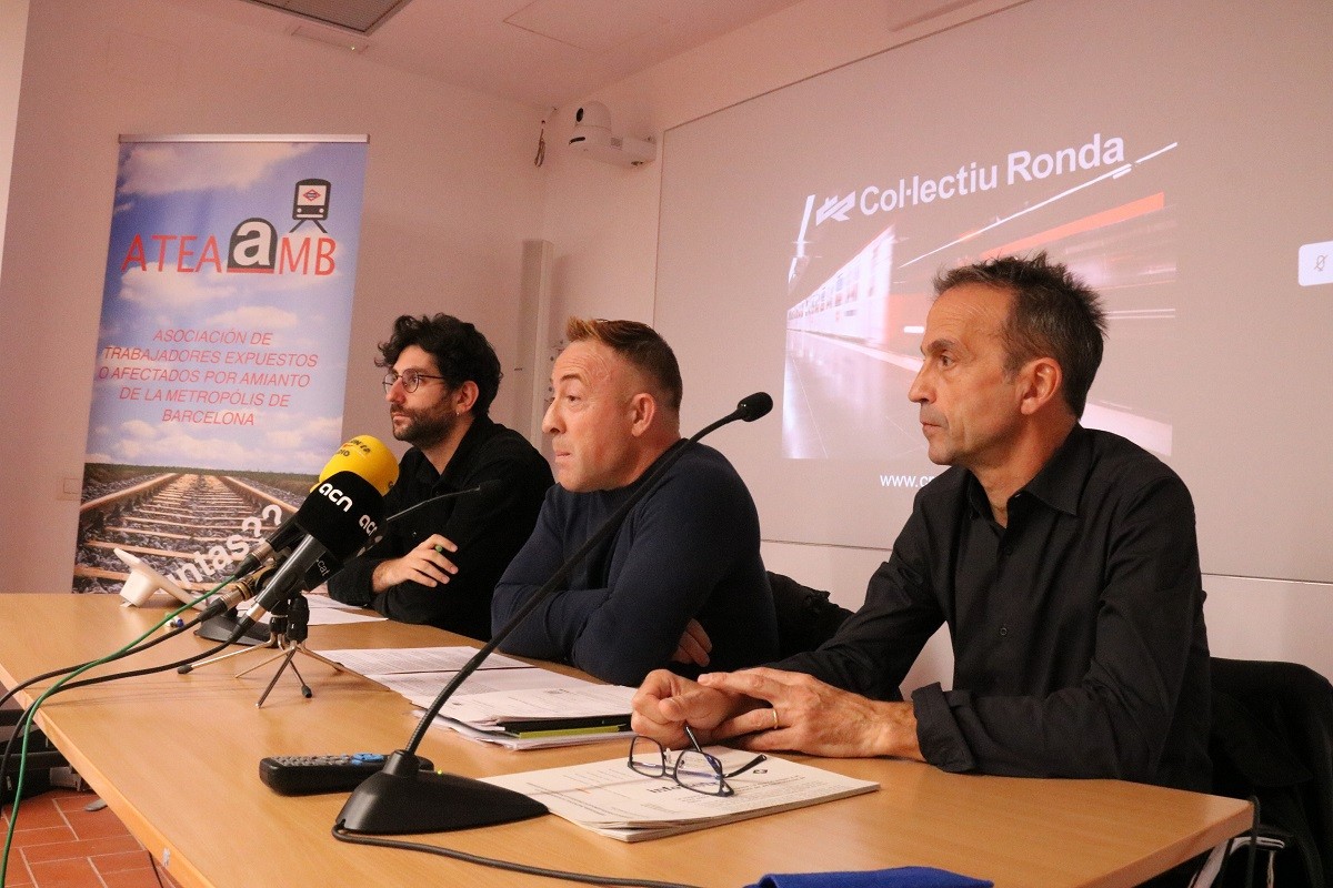 Neix la primera associació d'afectats per l'amiant del metro de Barcelona