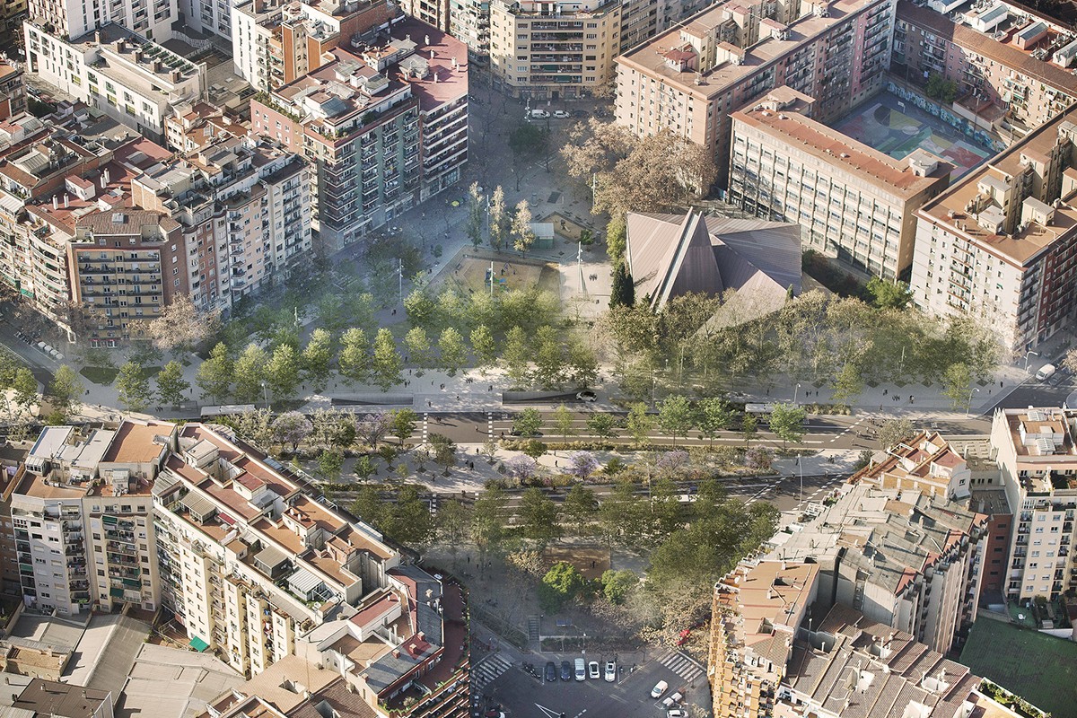 Comença la transformació de la Meridiana a Sant Andreu