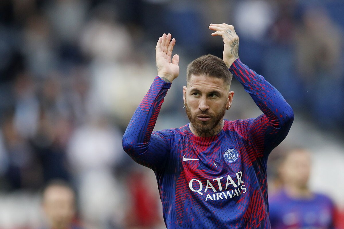 Sergio Ramos, en una imatge d'arxiu - PSG
