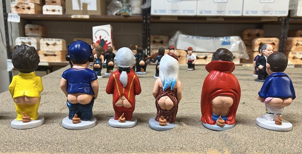 De Lewandowski a Zelenski: els nous caganers per aquest Nadal