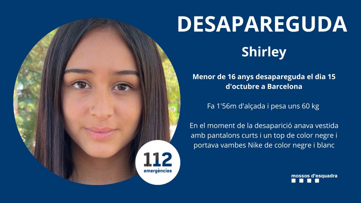 Troben una adolescent de 16 anys que havia desaparegut a Barcelona