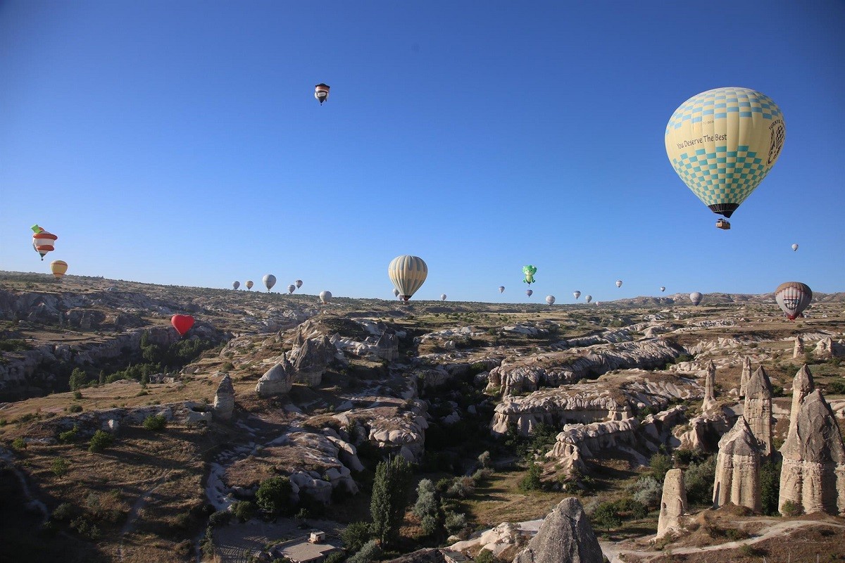 Festival de globus aerostàtics a la Capadocia, a Turquía, en una imatge d'arxiu - Europa Press / agències