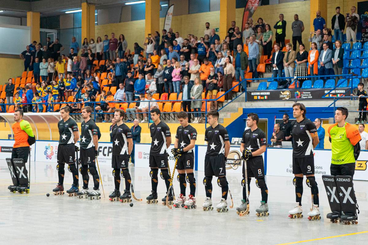 La selecció masculina, abans del partit de dissabte contra Alemanya - FCP