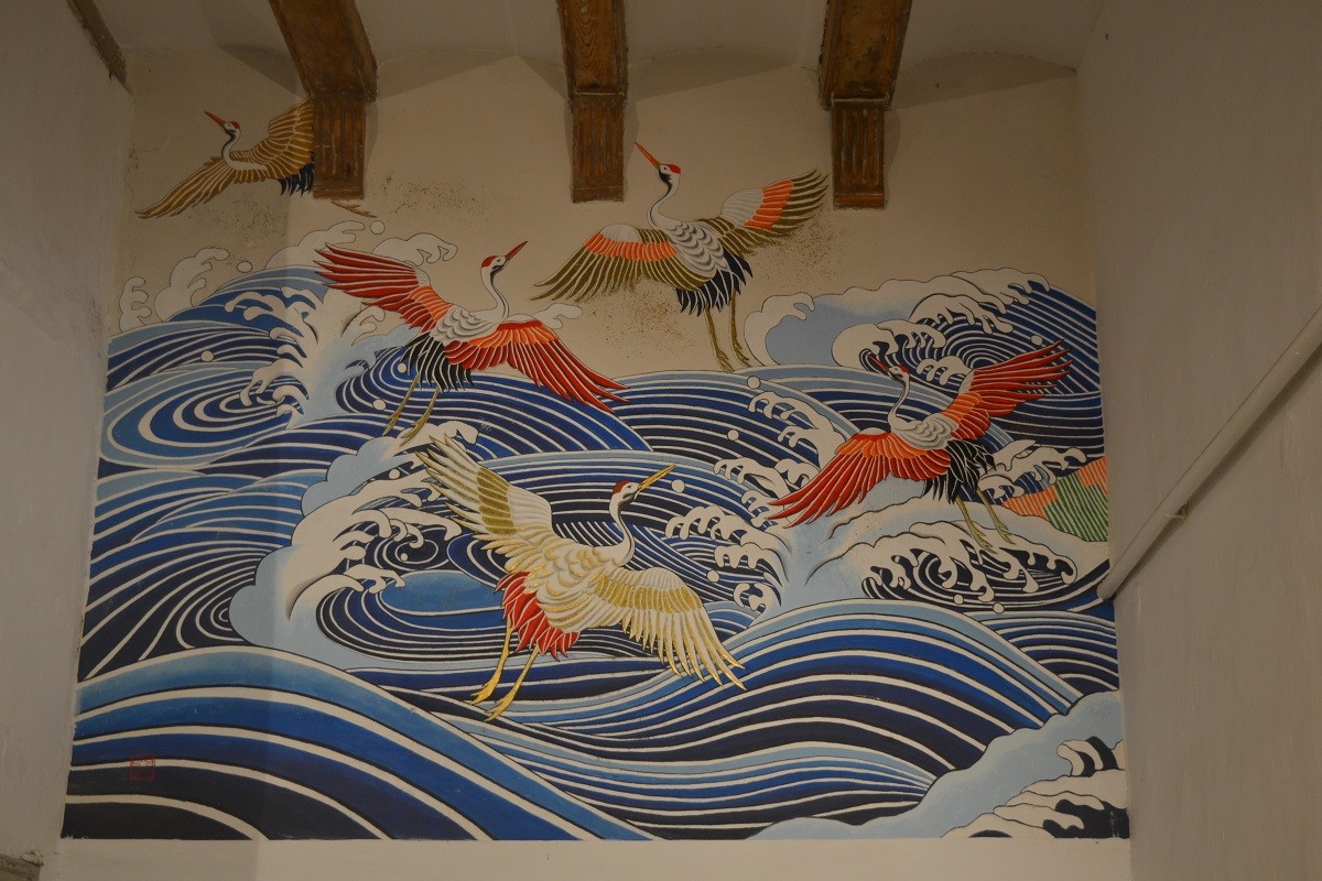 Un mural de la botiga Olokuti Gòtic de Barcelona - Dani Cortijo