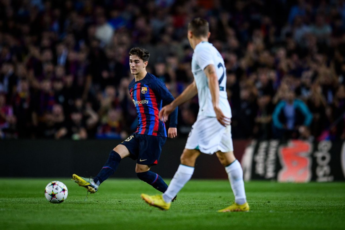 El nou dorsal de Gavi com a jugador del primer equip del Barça