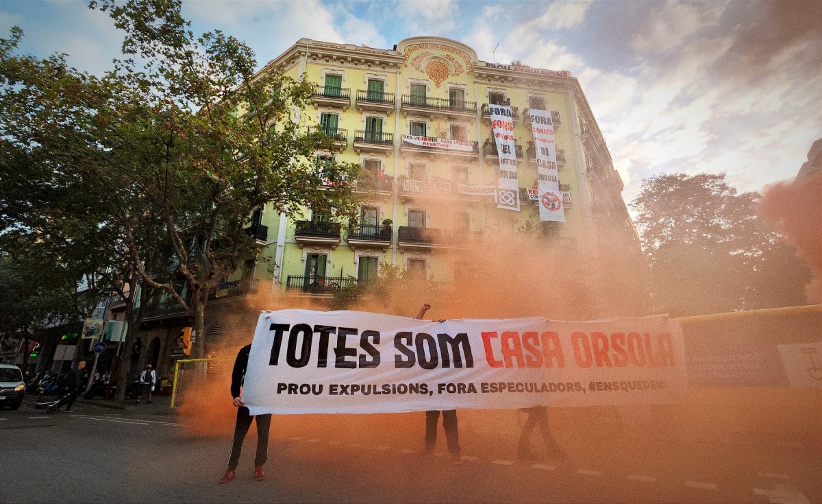 Torna la guerra dels llogaters de la finca més insistent de l'Eixample