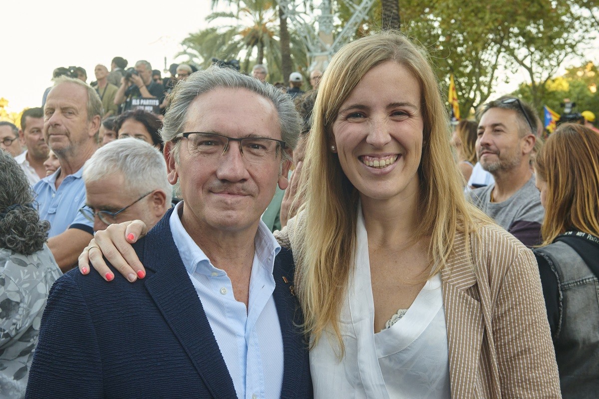 Jaume Giró i Victòria Alsina. - Junts