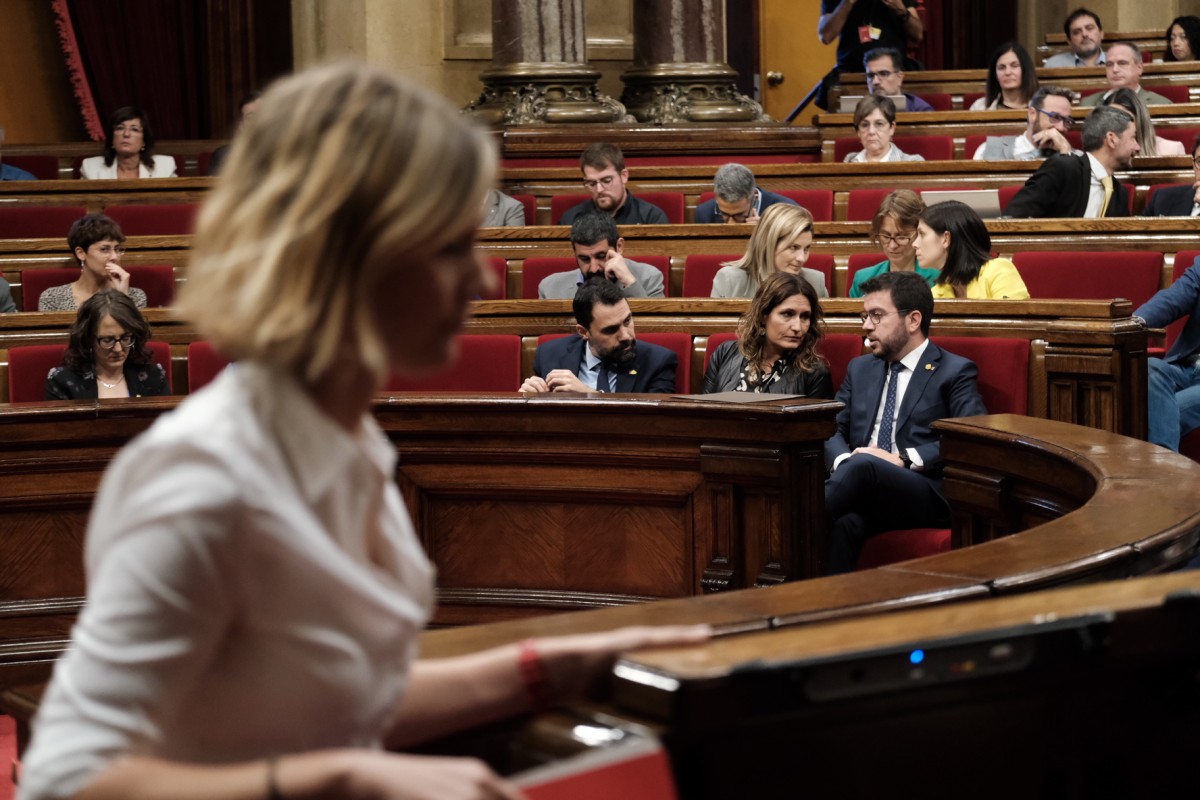 El Parlament tomba l'acord de claredat plantejat per Aragonès