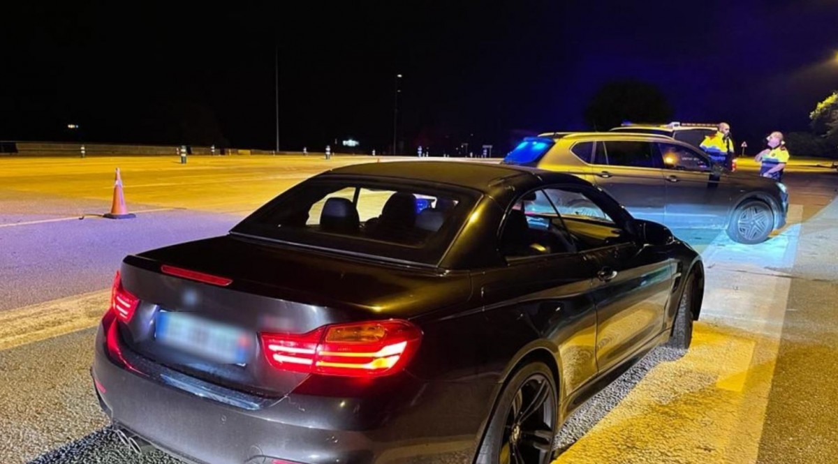 Enxampen un conductor begut que anava a 248 km/h per l'AP-7