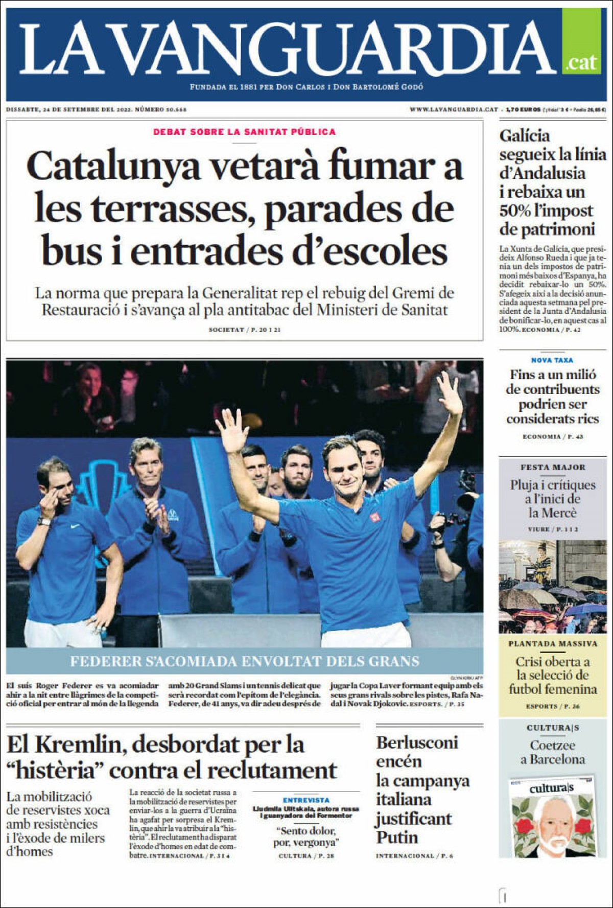 24/09/22 - La Vanguardia