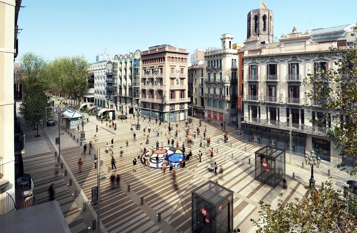 Així t'afectaran les obres de la Rambla de Barcelona