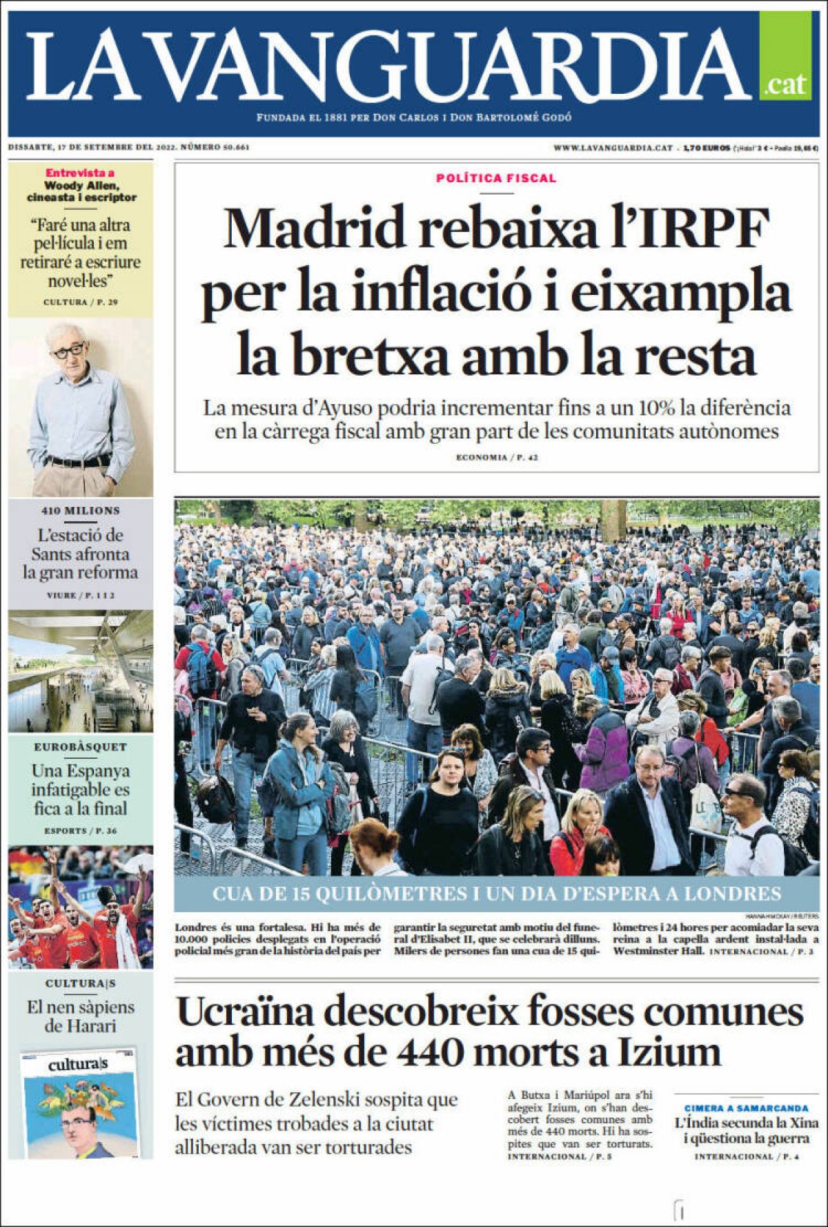 17/09/22 - La Vanguardia