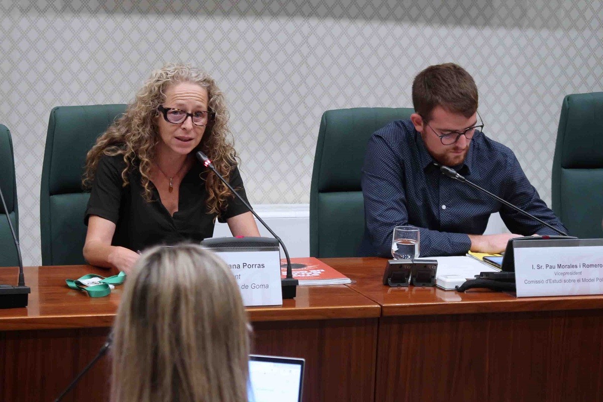 Ester Quintana exigeix la prohibició del foam: «És lesiu, no és precís i no se'n pot garantir la traçabilitat»