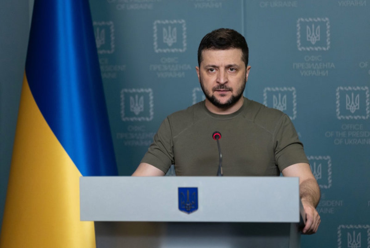 Volodimir Zelenski, en una imatge d'arxiu. - ACN