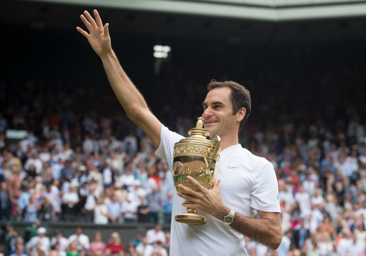 Roger Federer, a Wimbledon. - Wimbledon