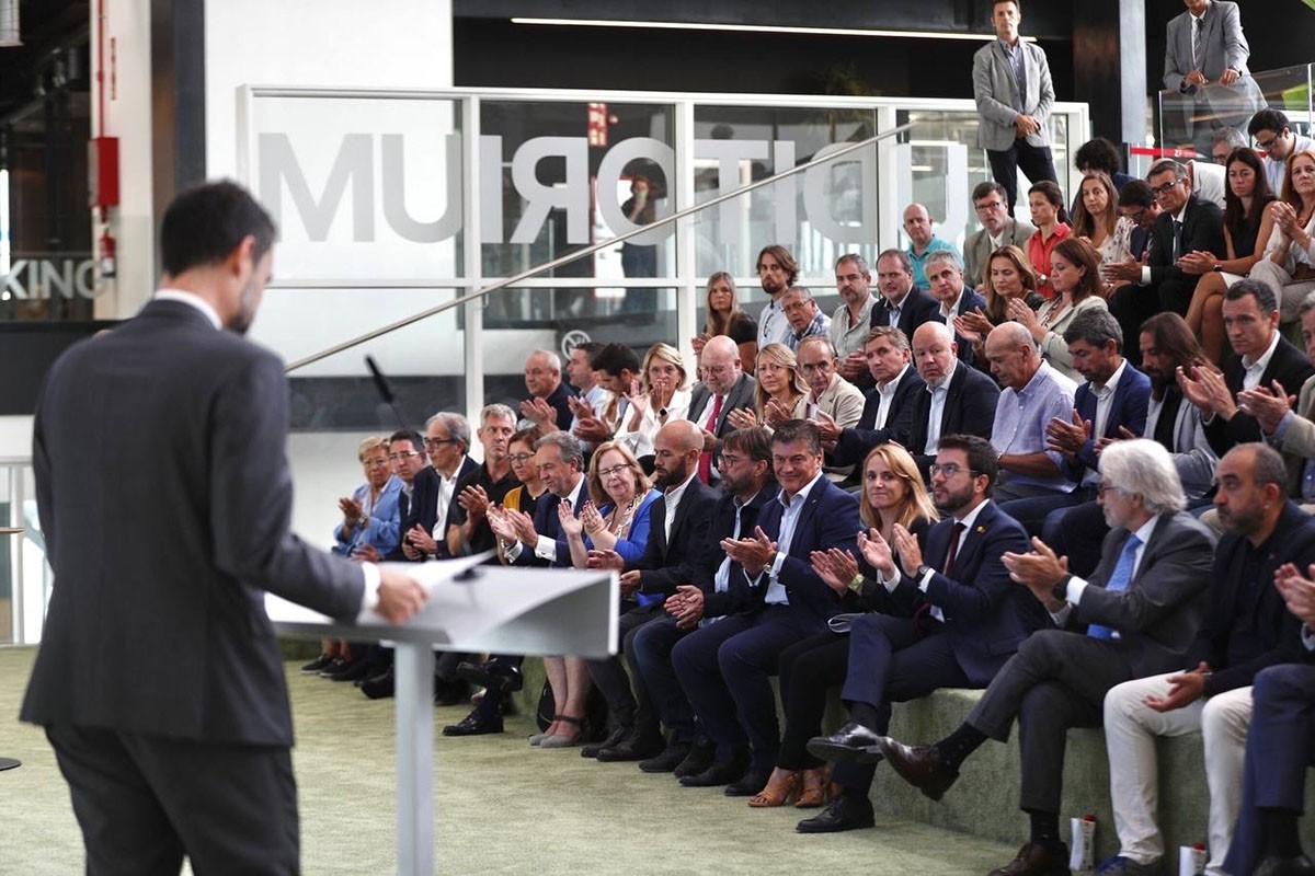 El conseller Roger Torrent a la presentació del Pacte Nacional per a la Indústria - Generalitat de Catalunya