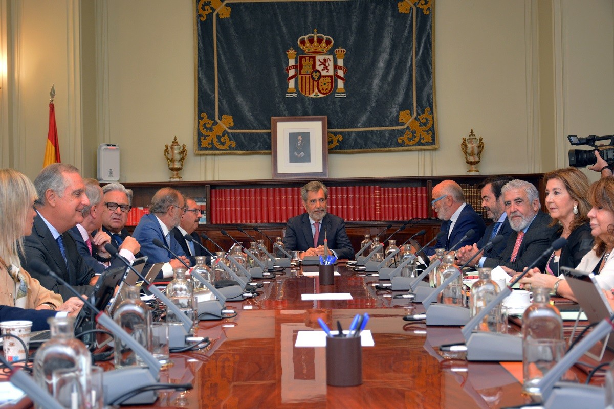 El bloc conservador del CGPJ bloqueja el primer intent de renovació del TC