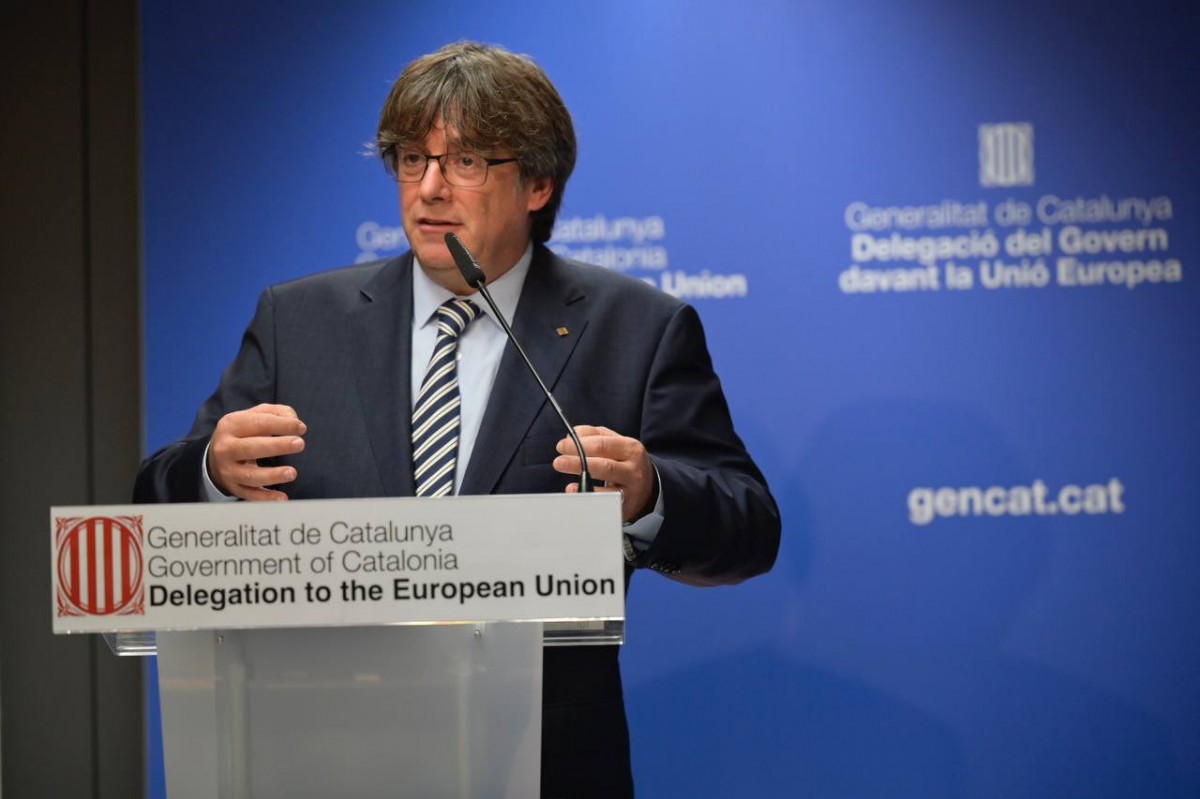 Puigdemont considera que no es deroga el delicte de sedició: «Se li canvia el nom, és una enganyifa»