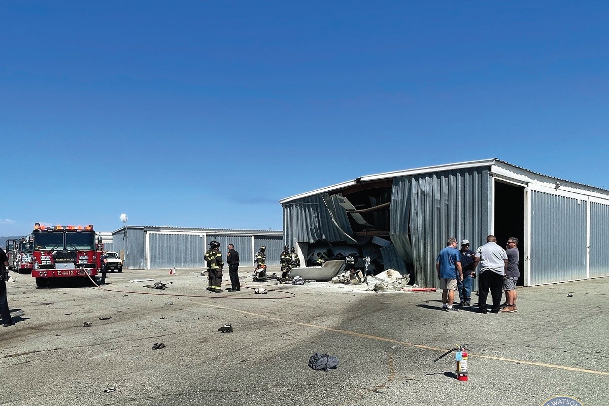 Imatge de l'accident a Watsonville - City of Watsonville