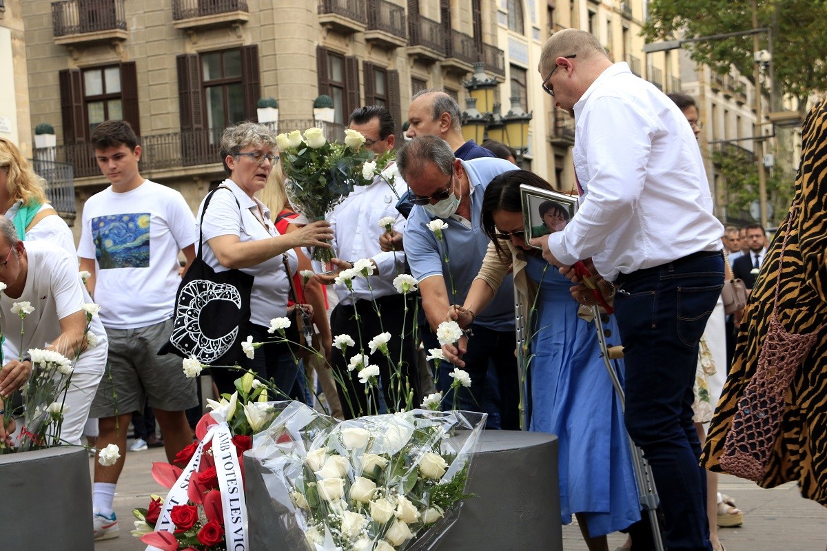 Junts rebutja la interrupció de l'acte del 17-A del grup amb qui ha simpatitzat Borràs