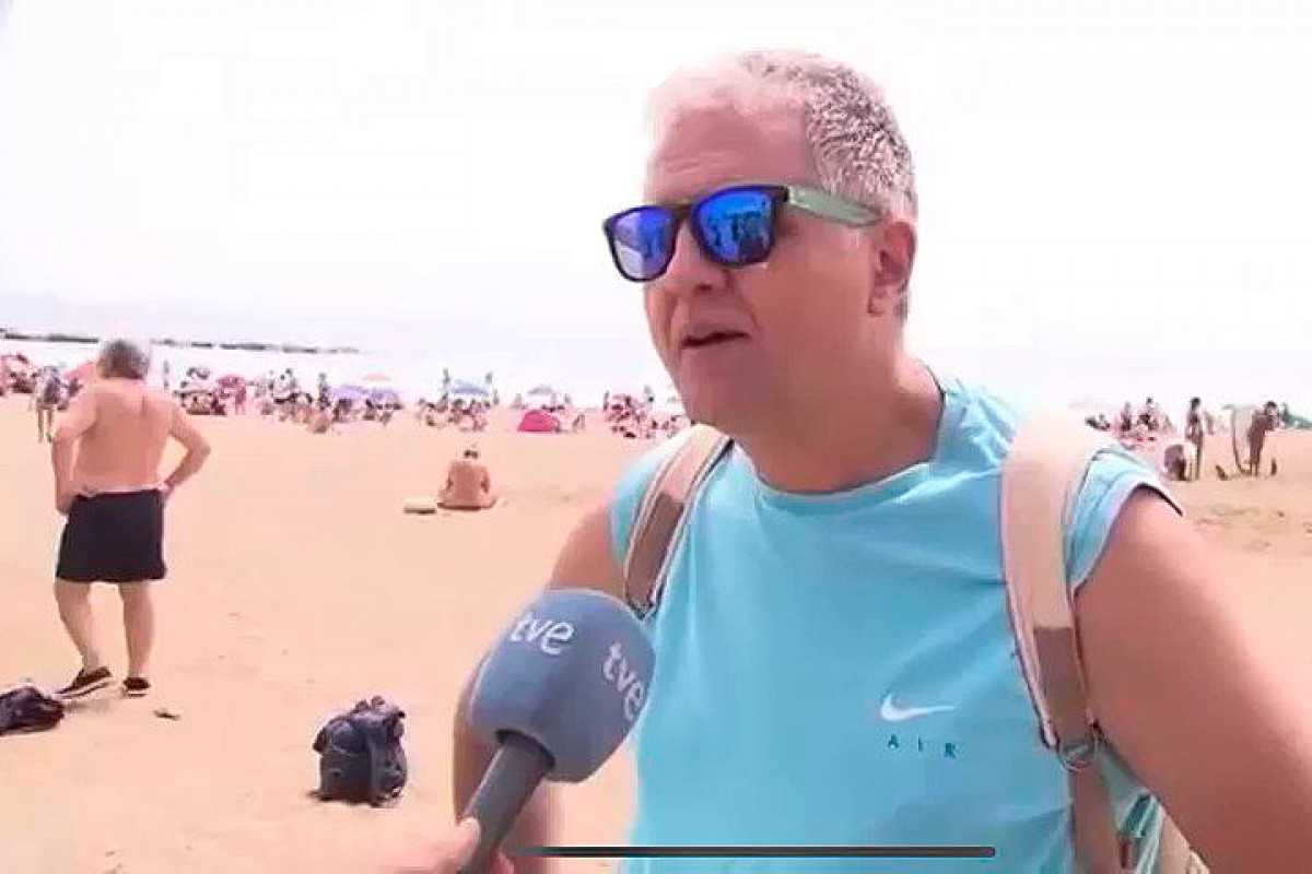 Vídeo | El robatori més viral i inesperat a una platja de Barcelona