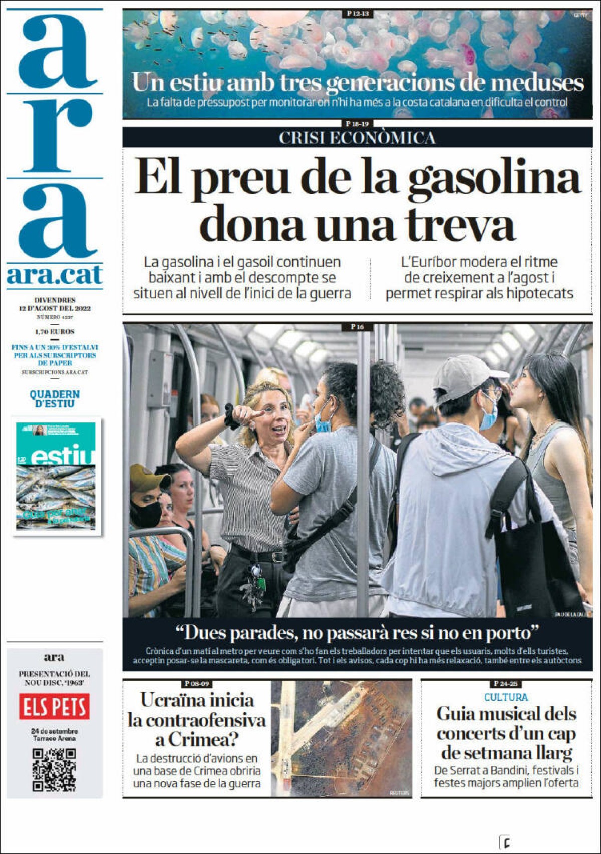 Portades | «L'acord entre Espanya i el Marroc desaccelera l'arribada d'immigrants», a «La Vanguardia»