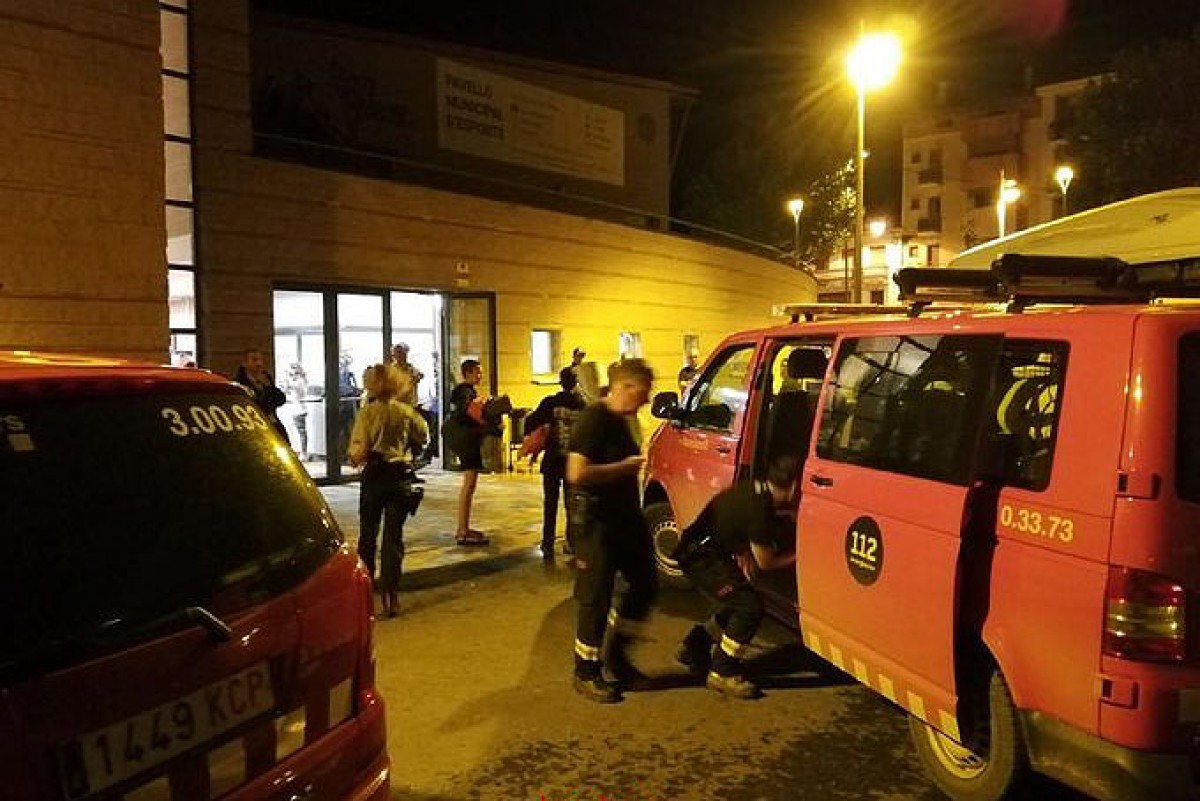 Evacuat un grup de 87 persones acampades al Pallars per les fortes pluges