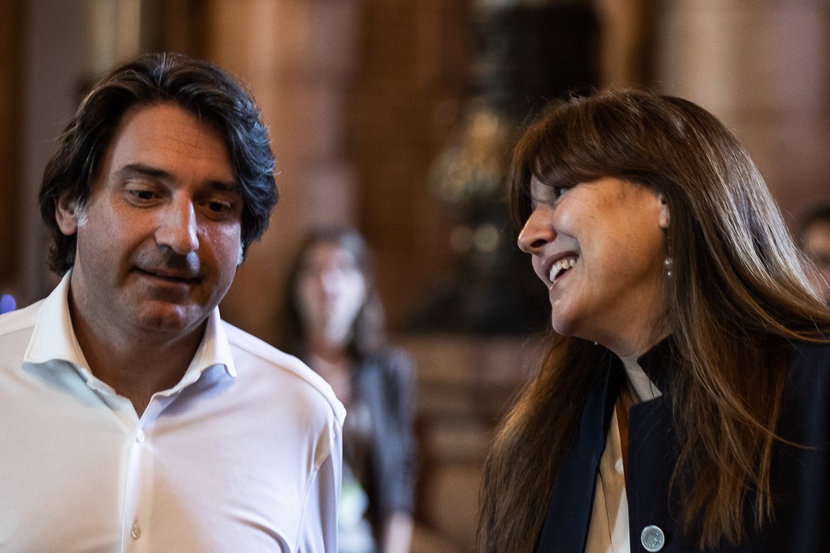 Laura Borràs, aquest dijous al Parlament. - Pau Ollé