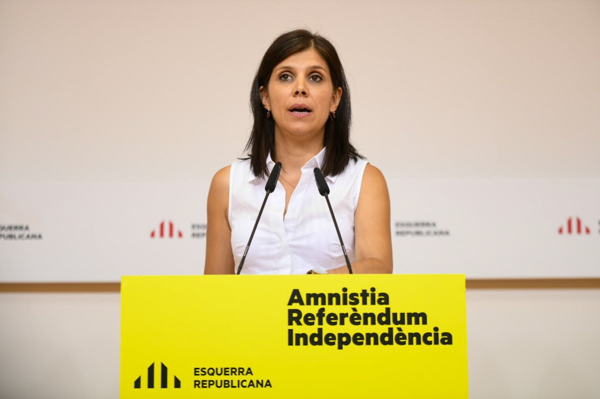 ERC se situa en la pantalla posterior a Borràs: convida Junts a pactar-ne la substitució