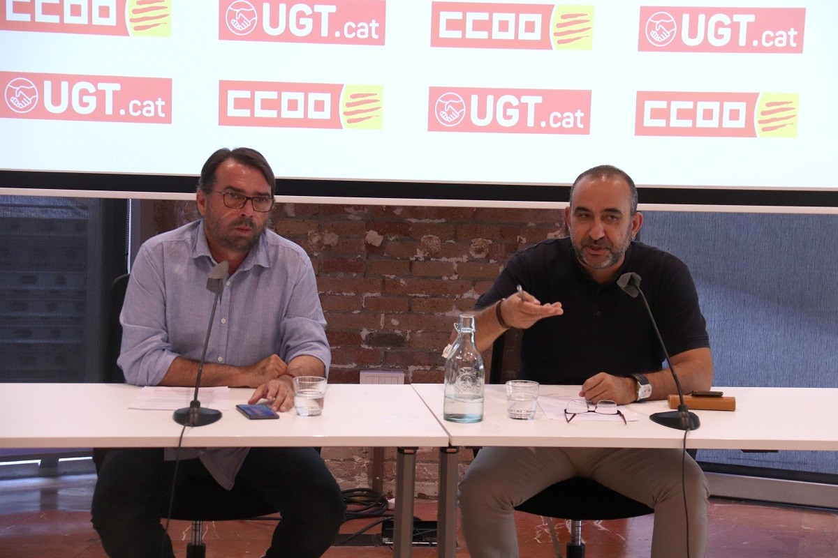 Clam sindical contra «l'absència» de la Generalitat per combatre la inflació