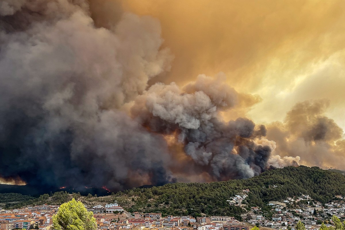 Mapa: consulta en directe tots els incendis forestals a Catalunya