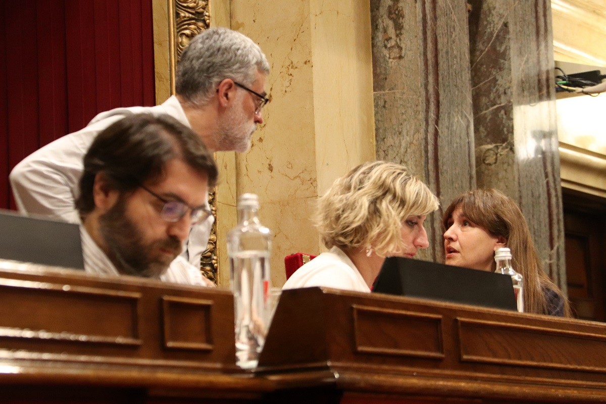 Alba Vergés haurà de validar les actes dels plens del Parlament amb els vots delegats de Lluís Puig