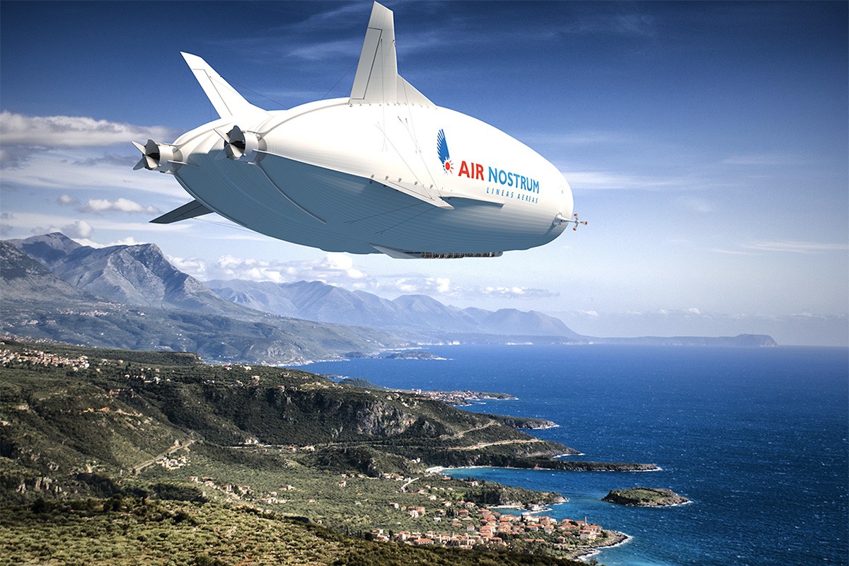 Volar de Barcelona a Palma en zepelí serà una realitat a partir del 2026
