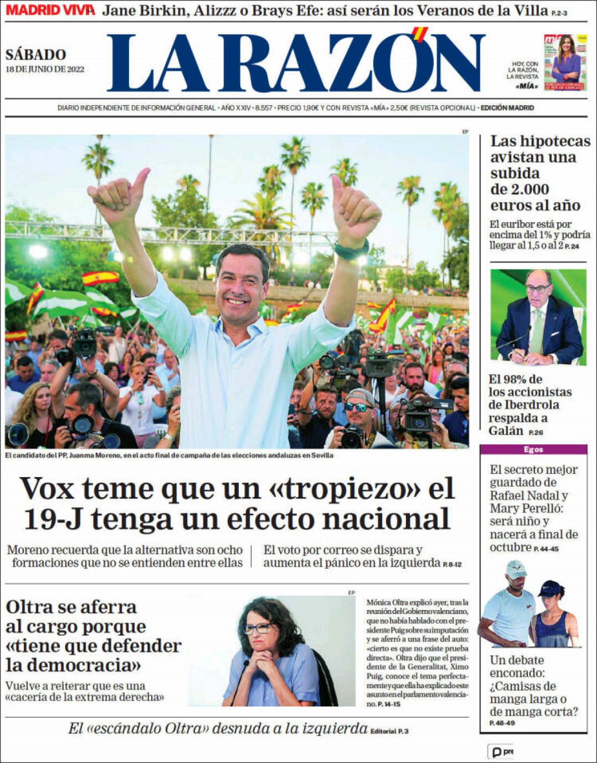 18/06/2022 - La Razón