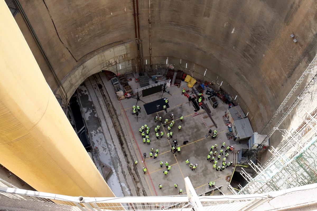 El túnel del tram central de la L9 del metro estarà acabat l'any 2027