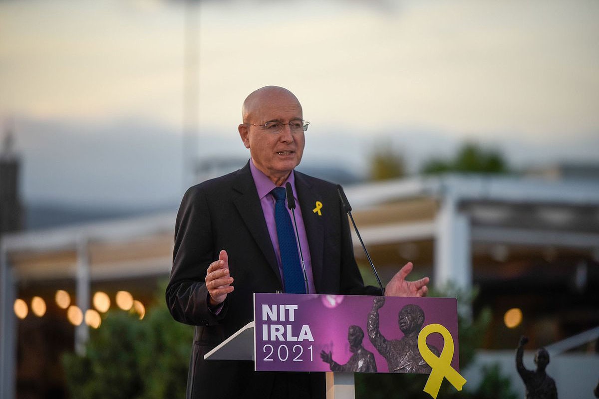 Damià Pons i Ignasi Parody, premiats a la Nit Irla 2022