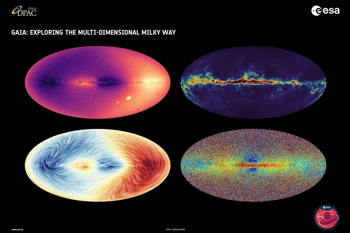 Publicat el mapa estel·lar més gran del món: descobertes dades de 220 milions d'estrelles
