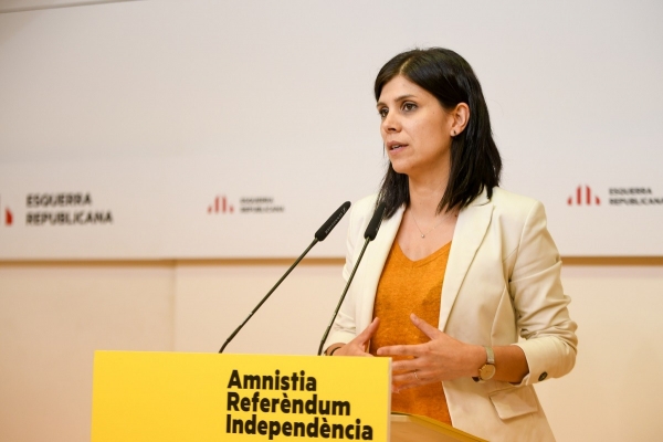 ERC demana a Borràs que no «arrossegui» el Parlament a una causa tacada d'acusacions de corrupció